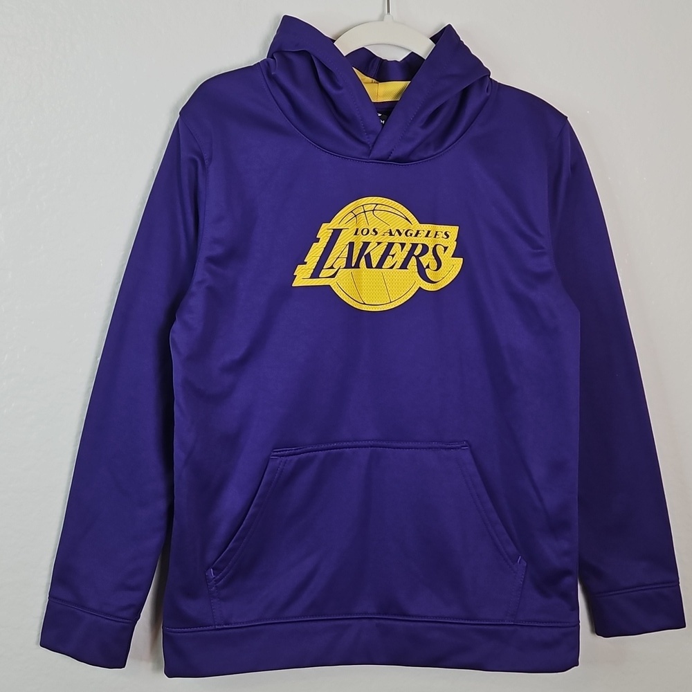 NBA Lakers Youth Hoodie Purple Size L (14/16) 💛💜